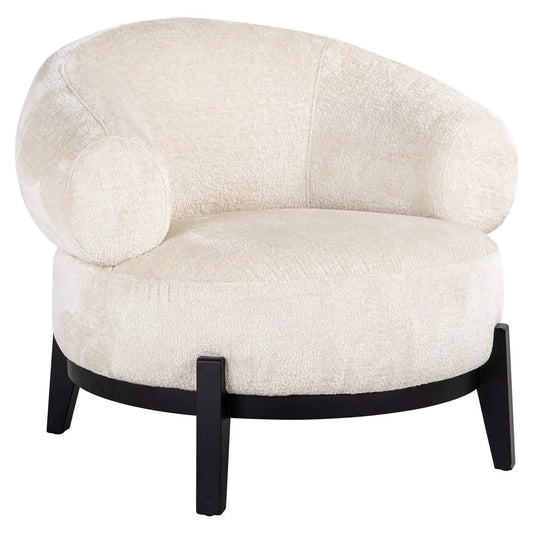 Krēsls Montana Richmond Interiors 75/88/84,5 cm  white chenille - N1 Home