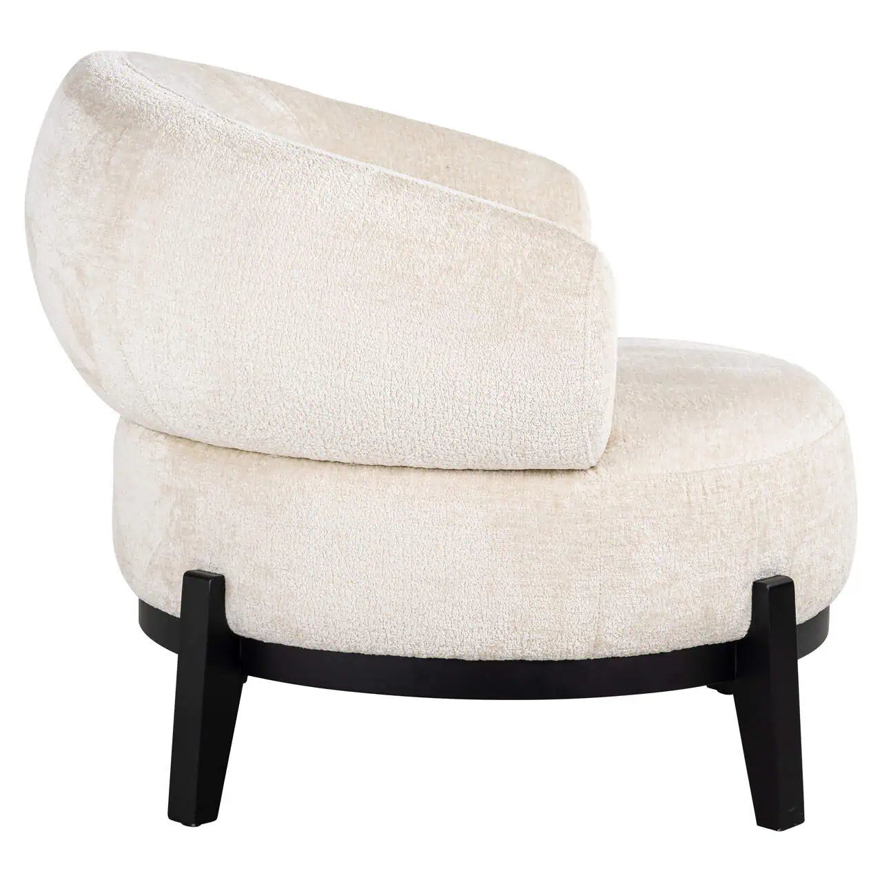 Krēsls Montana Richmond Interiors 75/88/84,5 cm  white chenille - N1 Home