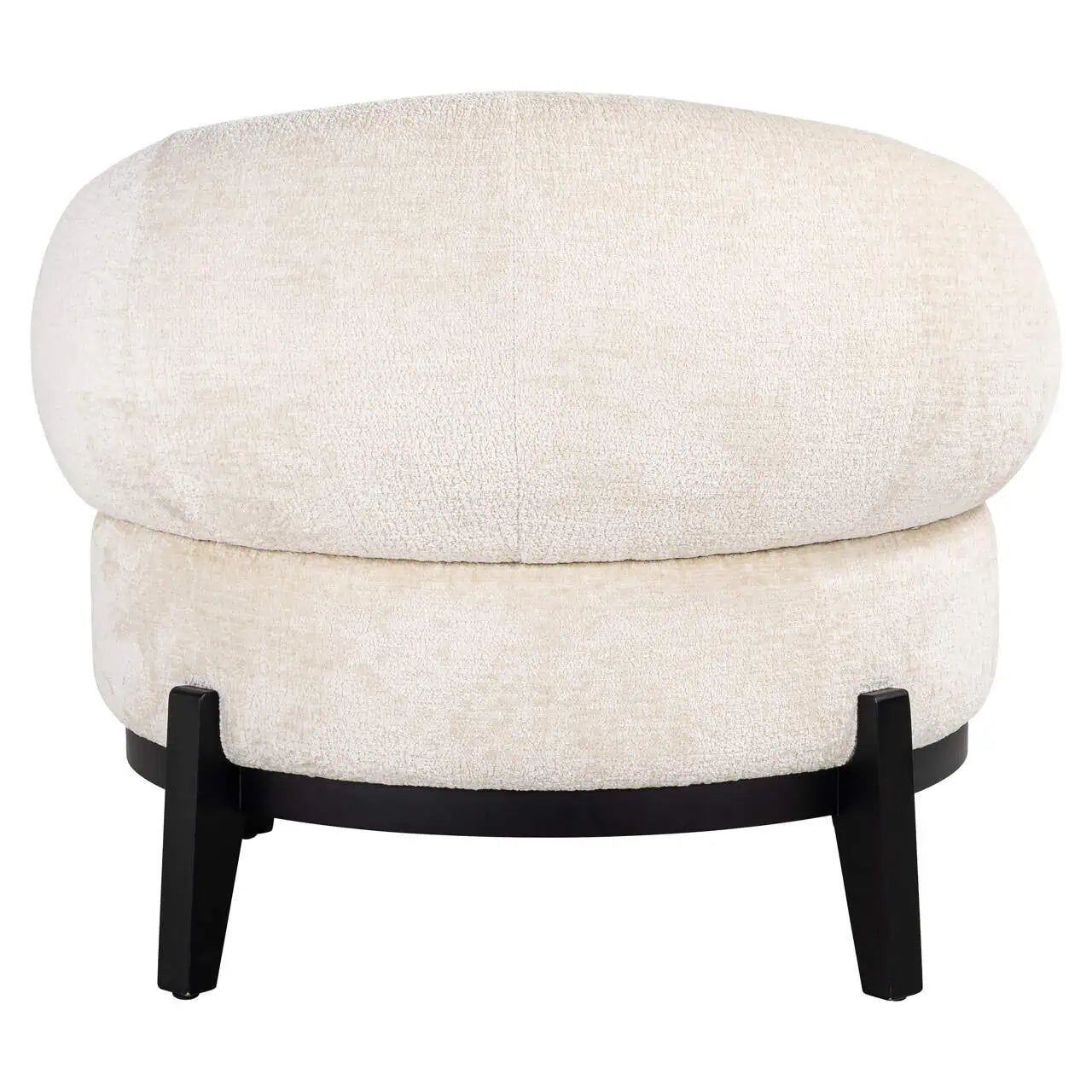 Krēsls Montana Richmond Interiors 75/88/84,5 cm  white chenille - N1 Home