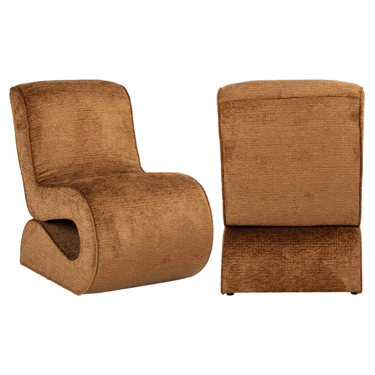 Krēsls Frankie  Richmond Interiors 84/56/89 cm cognac fusion - N1 Home