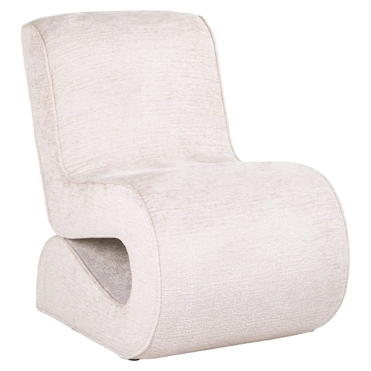 Krēsls Frankie  Richmond Interiors 84/56/89 cm cream fusion - N1 Home