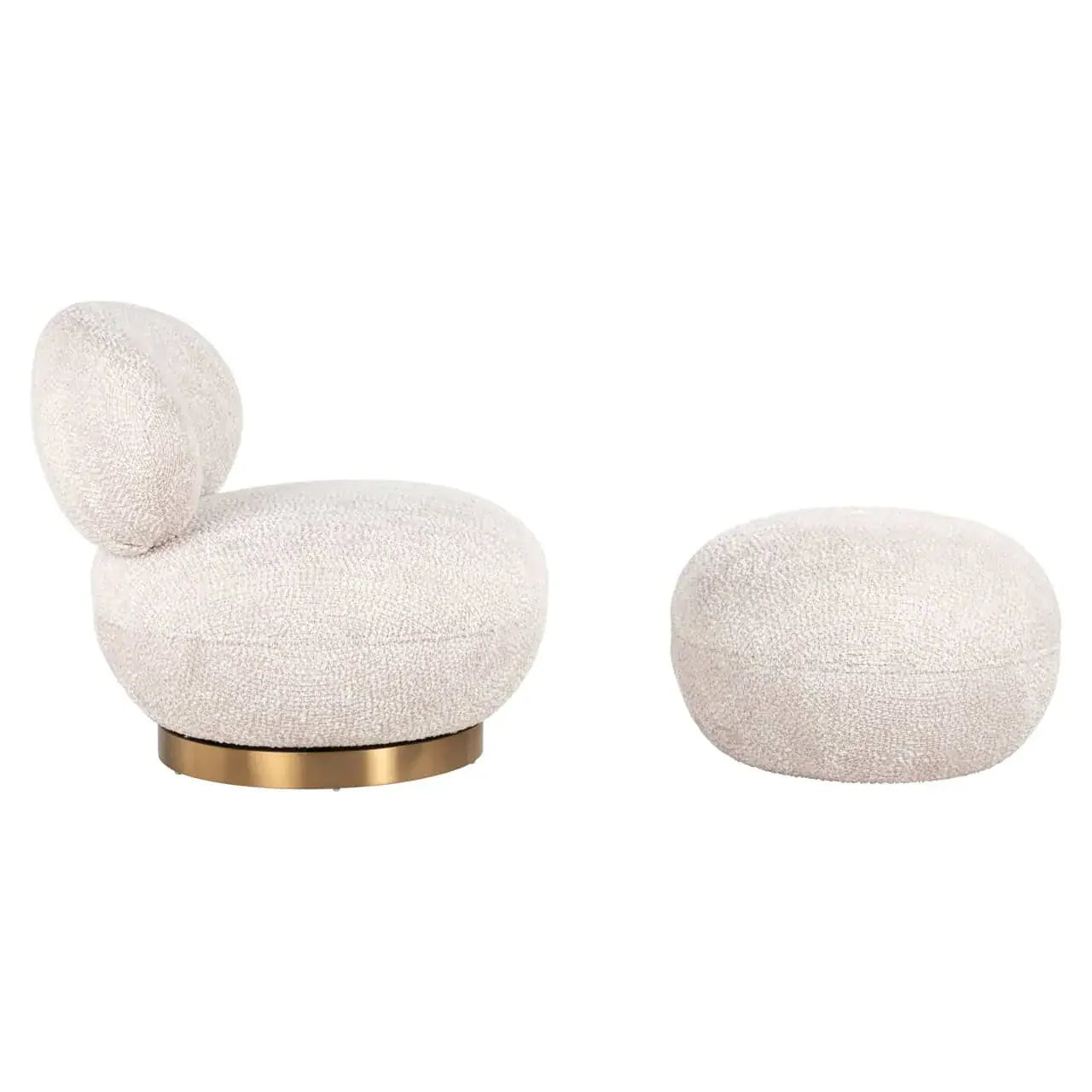 Krēsls Jace Richmond Interiors 76/78/86 cm lovely cream - N1 Home