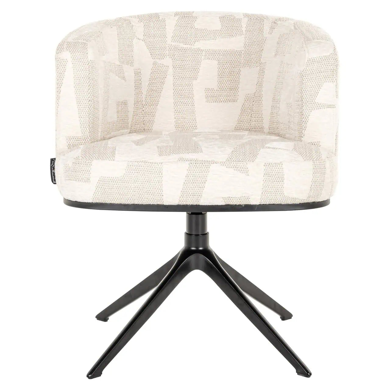 Krēsls Cheyenne Richmond Interiors 77/65/64 cm beige graffic - N1 Home