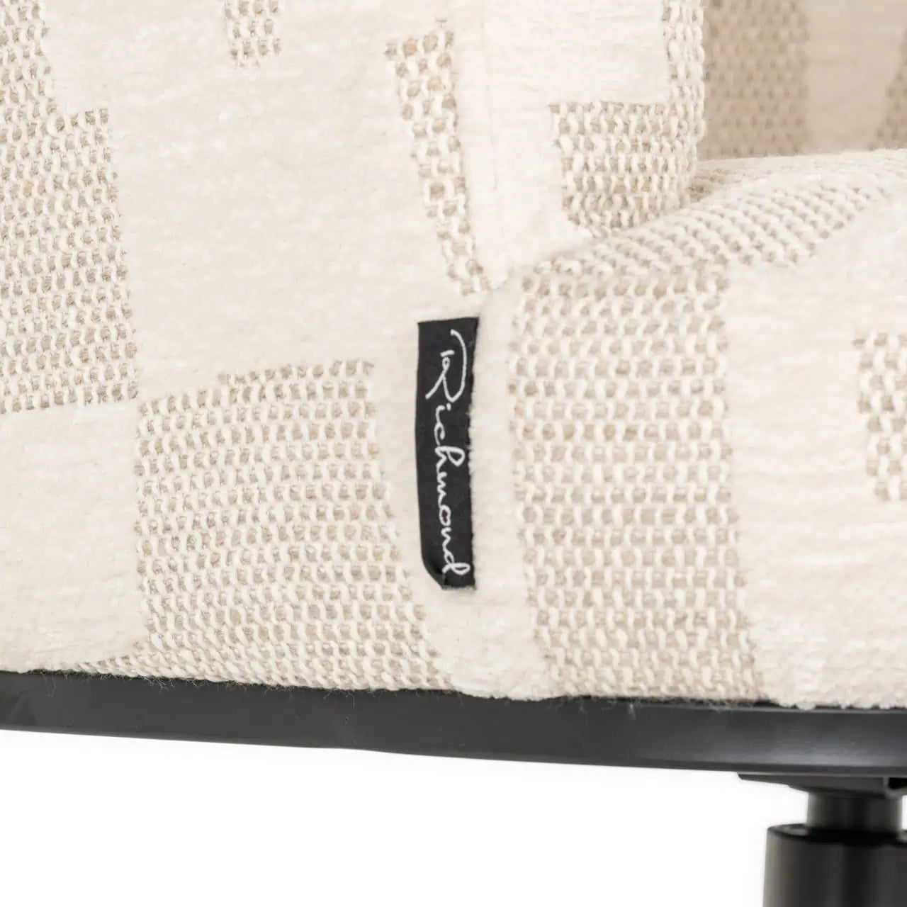 Krēsls Cheyenne Richmond Interiors 77/65/64 cm beige graffic - N1 Home