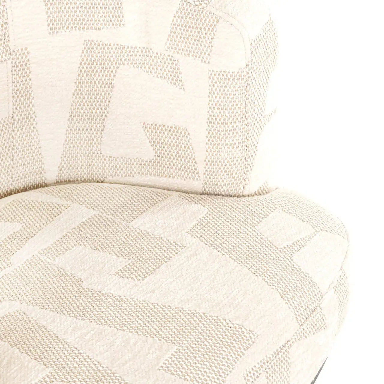 Krēsls Cheyenne Richmond Interiors 77/65/64 cm beige graffic - N1 Home