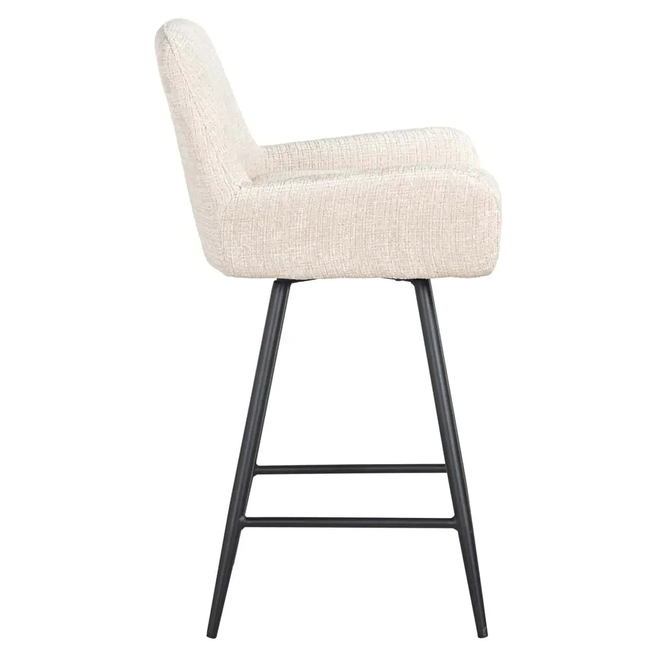 Bāra krēsls Linsey (Set of 2) Richmond Interiors 91/54/53 cm niagara beige - N1 Home