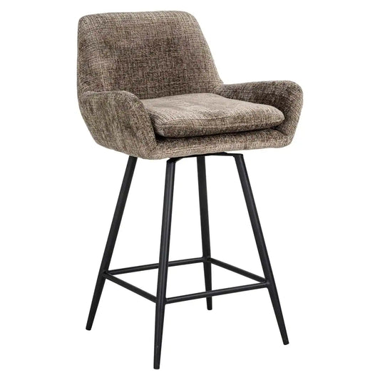 Bāra krēsls Linsey (Set of 2) Richmond Interiors 91/54/53 cm niagara stone - N1 Home