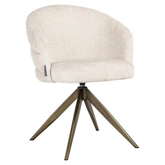 Krēsls Zendaya Richmond Interiors 79/60/61 cm niagara beige Chenille - N1 Home
