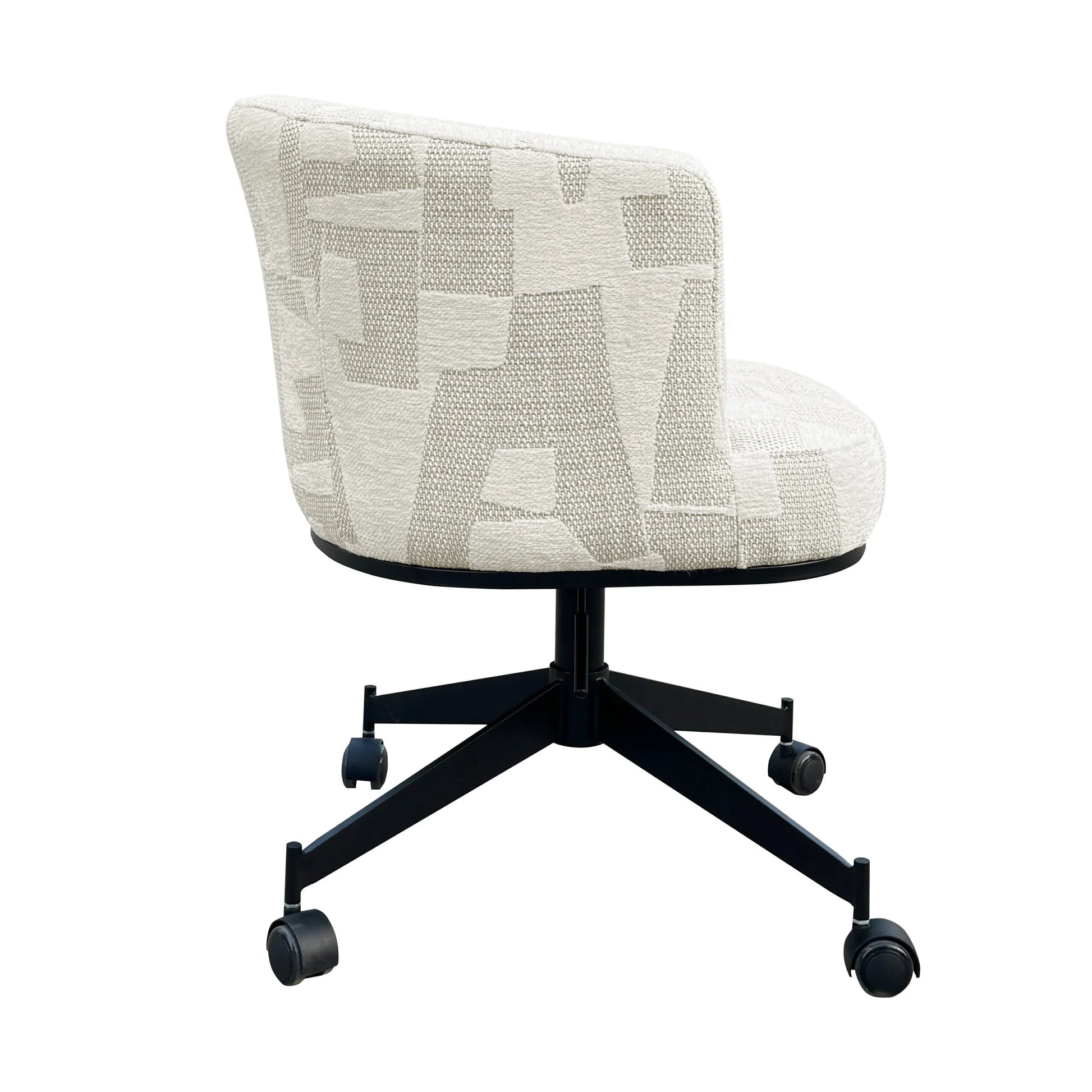 Grozāmais krēsls ar riteņiem Rochenne Richmond Interiors 77/65/63 cm Beige graffic - N1 Home