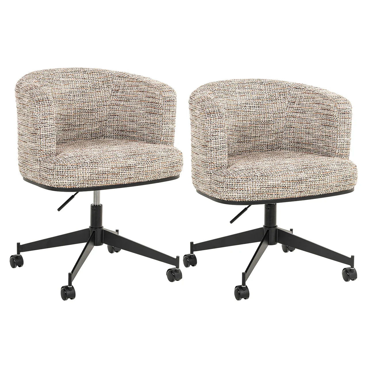 Grozāmais krēsls ar riteņiem Rochenne Richmond Interiors 77/65/63 cm Be Trendy 01 Nature - N1 Home