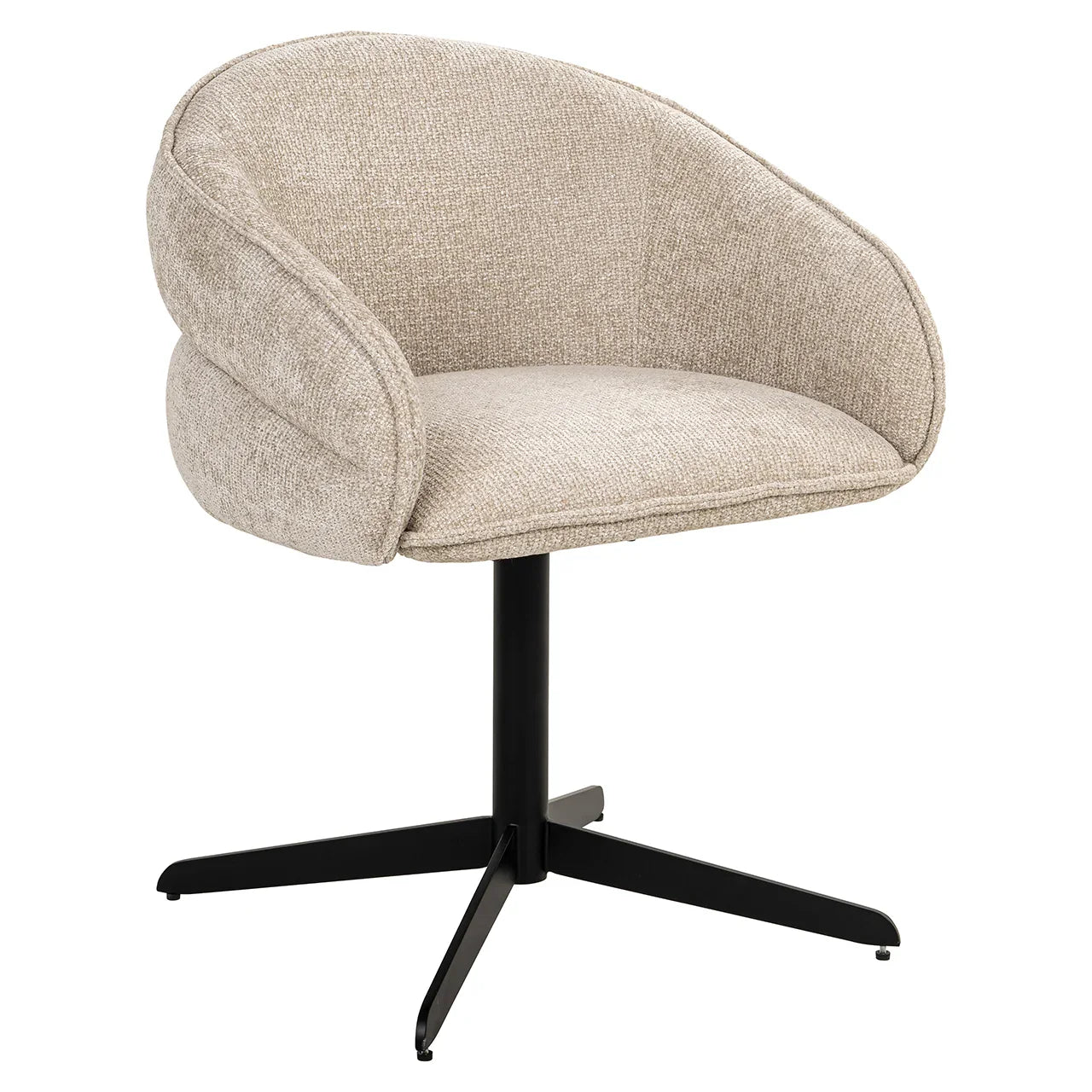 Grozāmais krēsls Angelina Richmond Interiors 78/62/61 cm Unicorn 11 cream - N1 Home