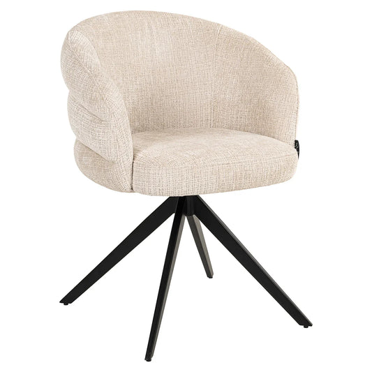 Grozāmais krēsls Serenity Richmond Interiors 79/61/60 cm Niagara 902 beige Chenille - N1 Home