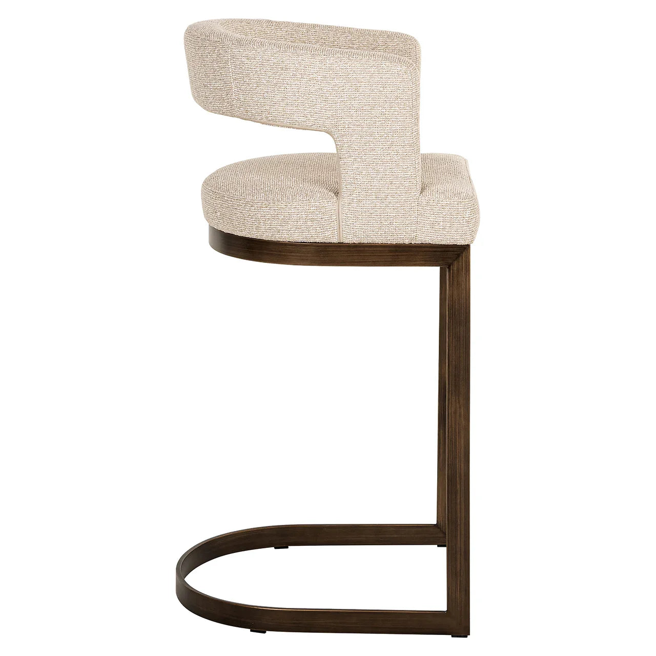 Bāra krēsls Ellis Richmond Interiors 101/55/51 cm Biscotti - N1 Home