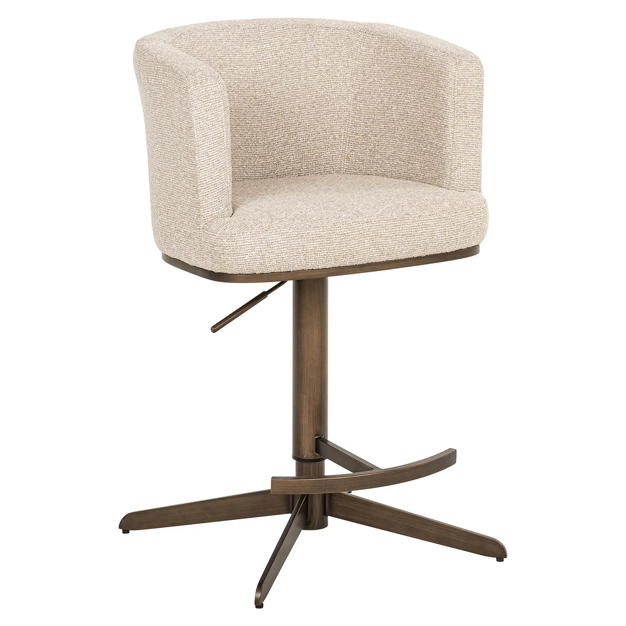 Bāra krēsls Cheyenne Richmond Interiors 92/56/53 cm bēšs - N1 Home