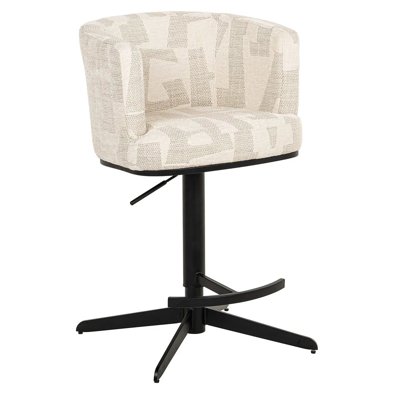 Bāra krēsls Cheyenne Richmond Interiors 92/56/53 cm bēšš - N1 Home