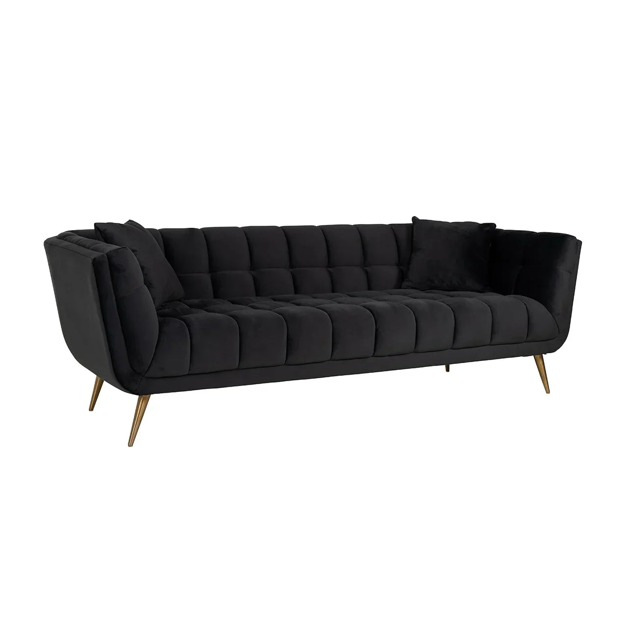 Dīvāns Huxley Richmond Interiors 75/230/91 cm Quartz Antraciet 801 - N1 Home