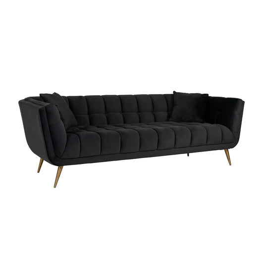 Dīvāns Huxley Richmond Interiors 75/230/91 cm Quartz Antraciet 801 - N1 Home