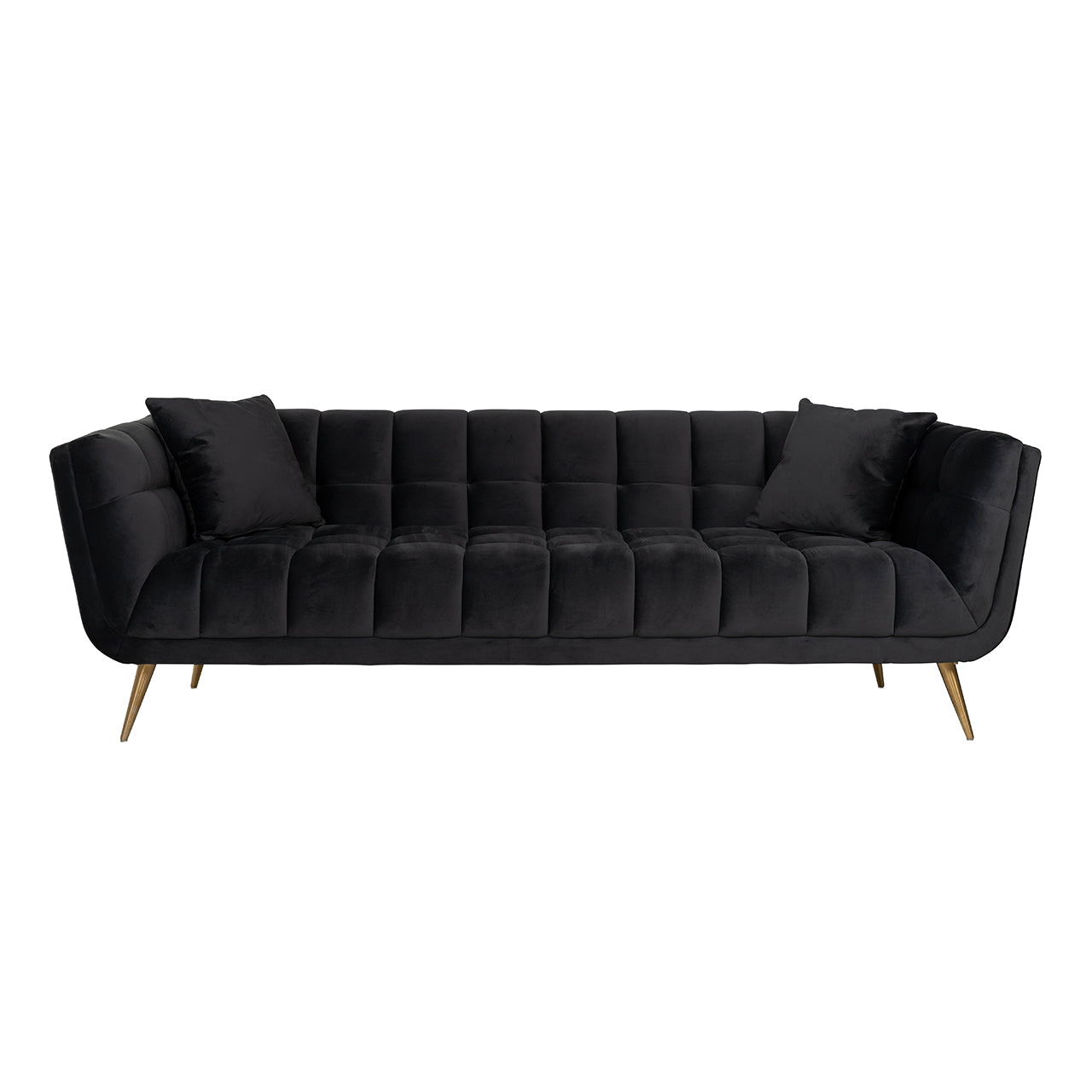 Dīvāns Huxley Richmond Interiors 75/230/91 cm Quartz Antraciet 801 - N1 Home