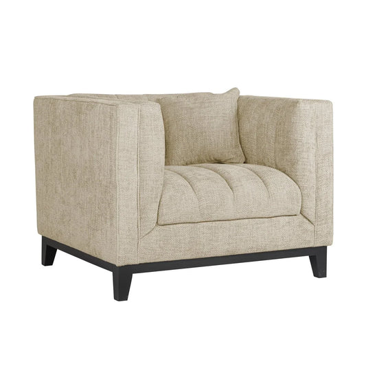 Atpūtas krēsls Beauchamp Richmond Interiors 77/104/91 cm Unicorn 11 cream - N1 Home