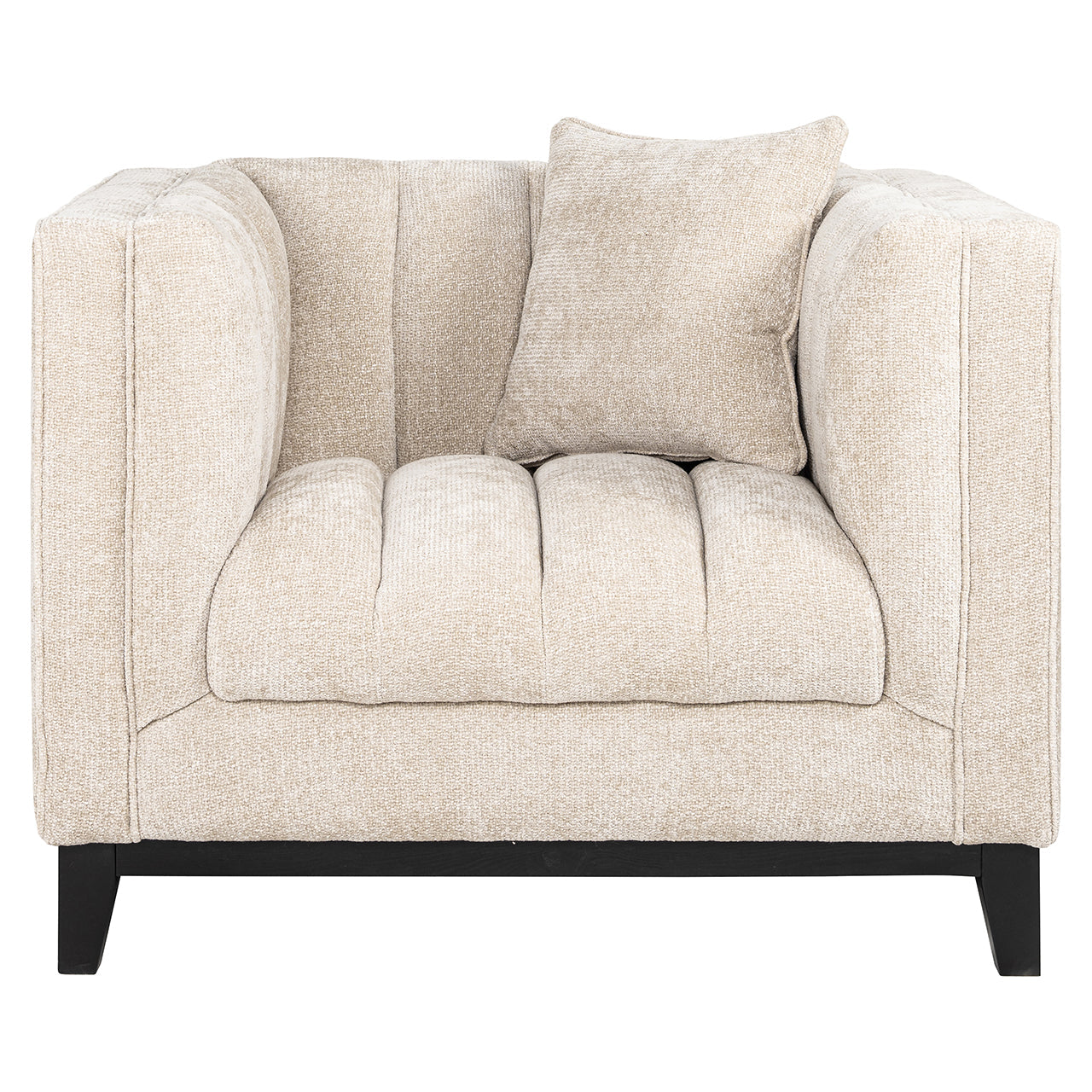Atpūtas krēsls Beauchamp Richmond Interiors 77/104/91 cm Unicorn 11 cream - N1 Home