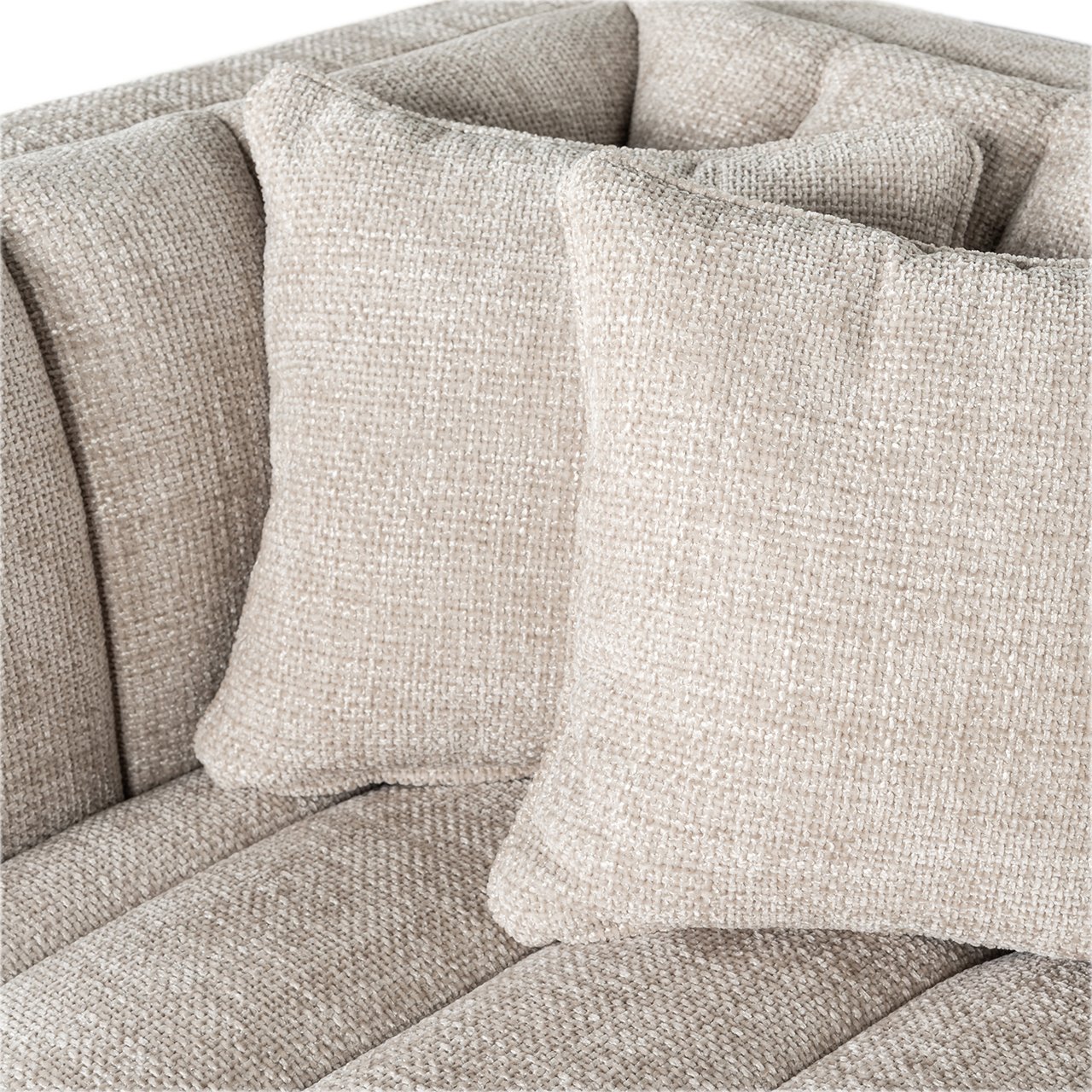 Dīvāns Beauchamp Richmond Interiors 77/255/91 cm Renegade Natural 01 - N1 Home