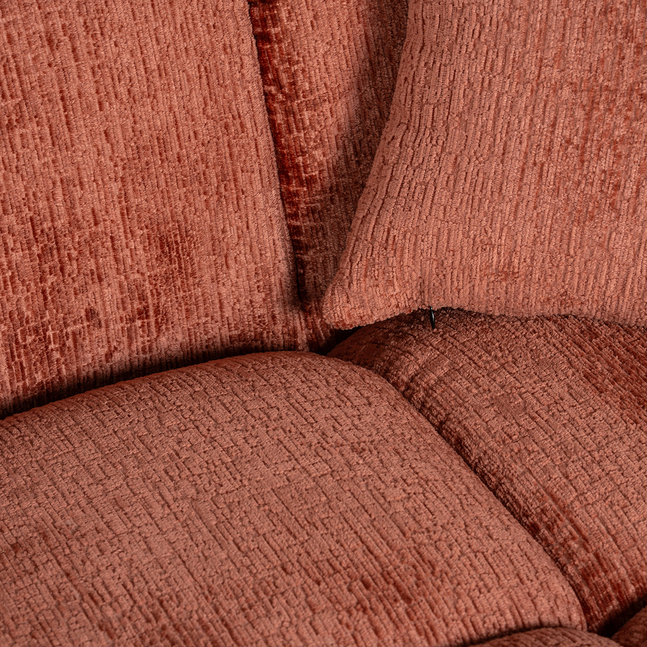 Dīvāns Cube Richmond Interiors 76/325/195 cm Fusion 92 Blush - N1 Home