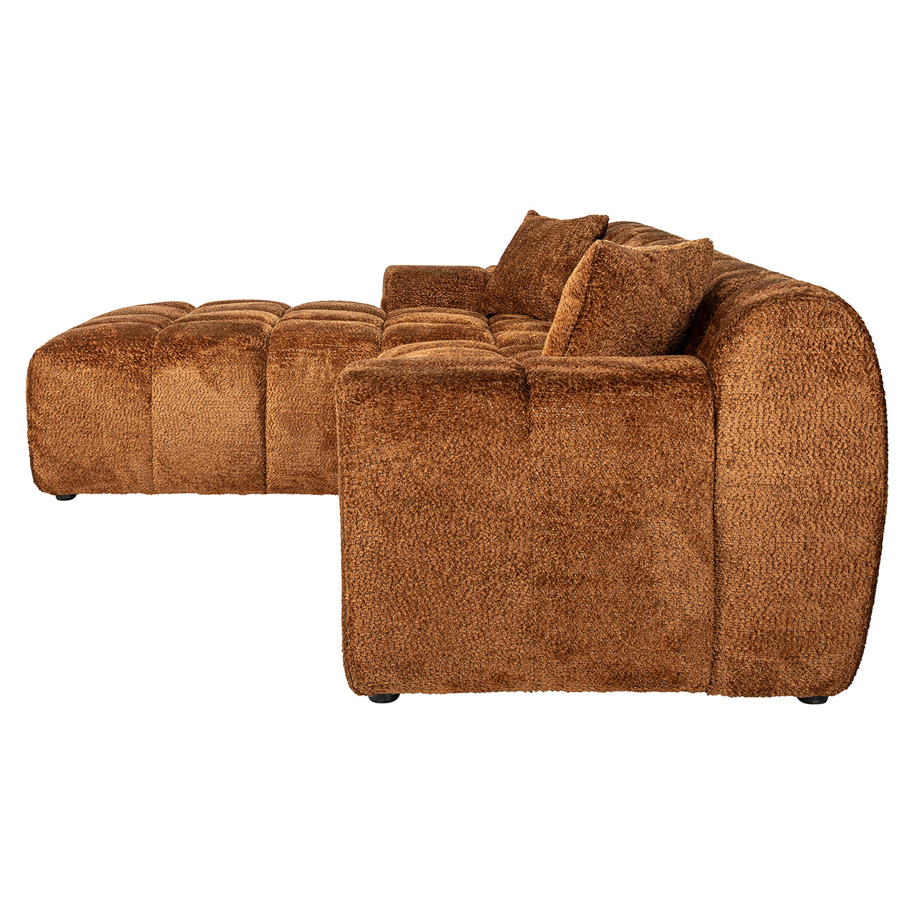 Dīvāns Cube Richmond Interiors 76/325/195 cm Be Lovely 603 Cinnamon - N1 Home