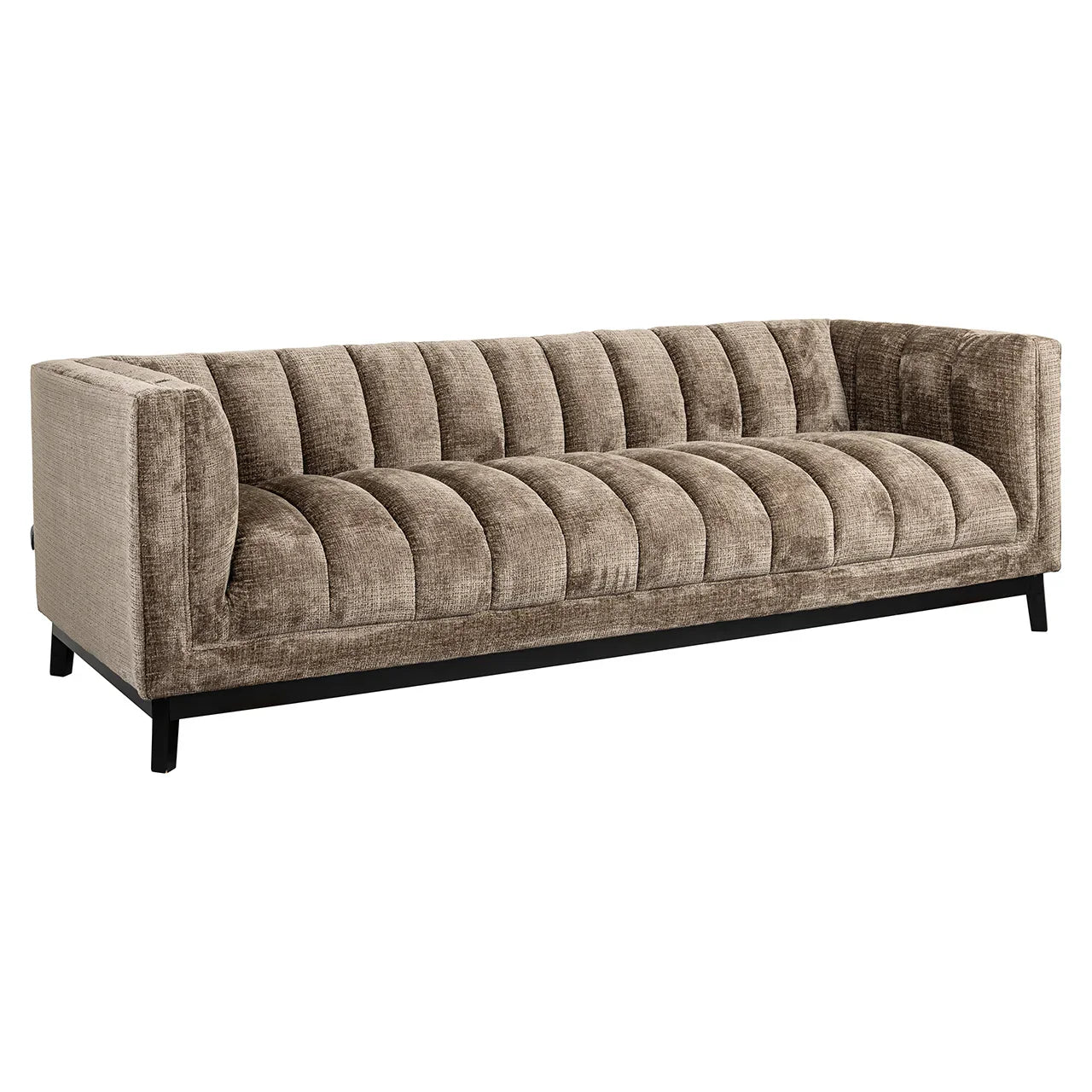Dīvāns Beaudy Richmond Interiors 74/230/96 cm Niagara 104 Stone Chenille - N1 Home