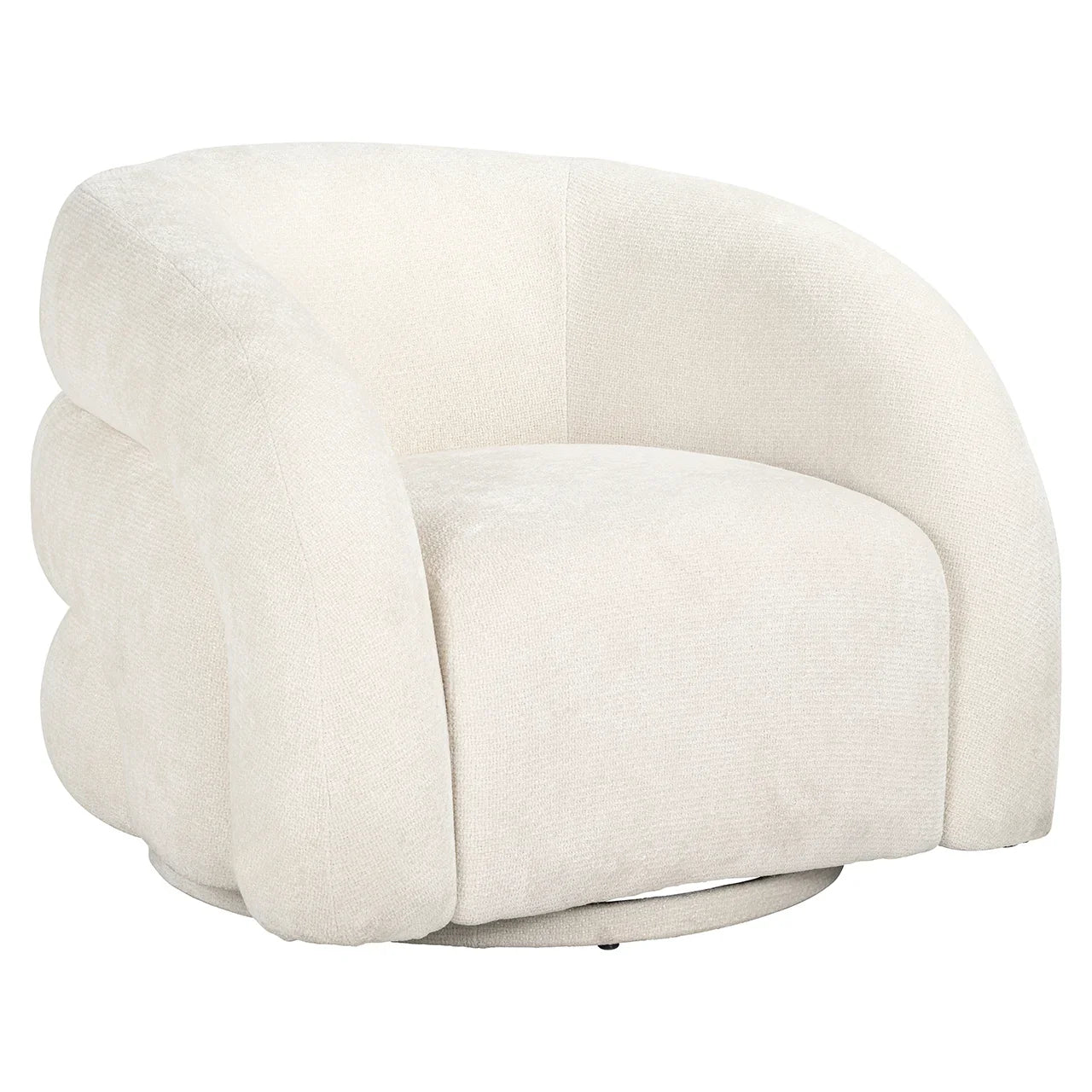 Grozāmais atpūtas krēsls Arcus Richmond Interiors 71/89/89 cm Unicorn 02 white - N1 Home
