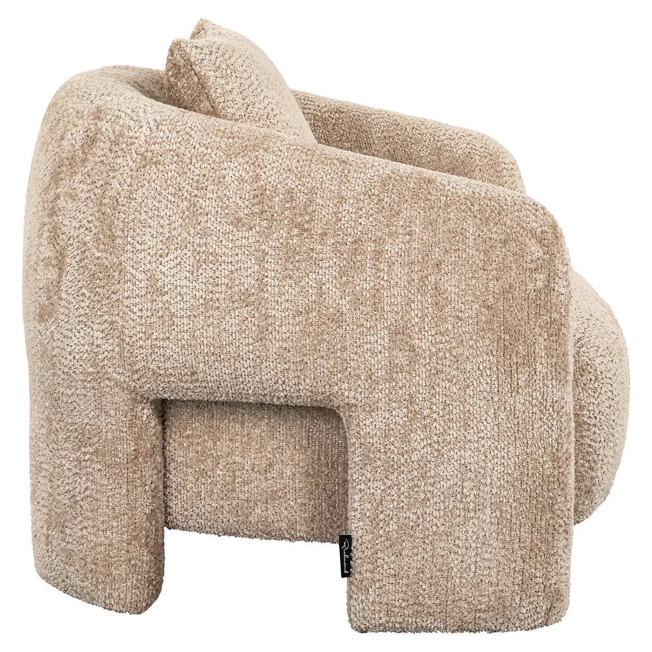Atpūtas krēsls Milania Richmond Interiors 76/100/92 cm  Be Lovely 170 Beige - N1 Home
