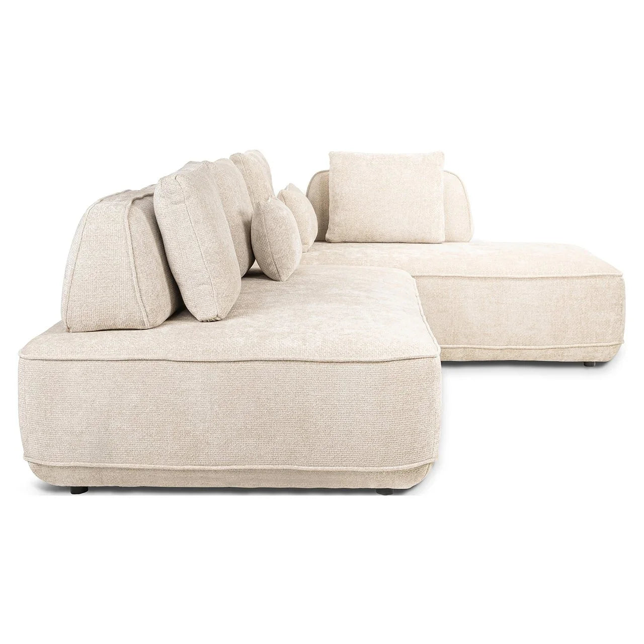 Dīvāns Tudor ar noņemamu atzveltni Richmond Interiors 80/318/205 cm Unicorn 11 cream - N1 Home