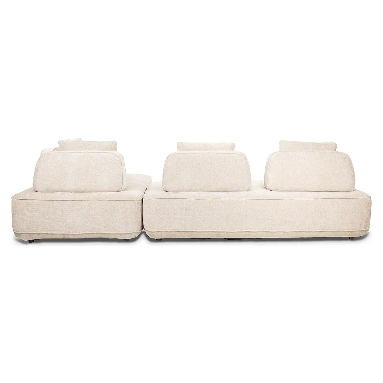 Dīvāns Tudor ar noņemamu atzveltni Richmond Interiors 80/318/205 cm Unicorn 11 cream - N1 Home
