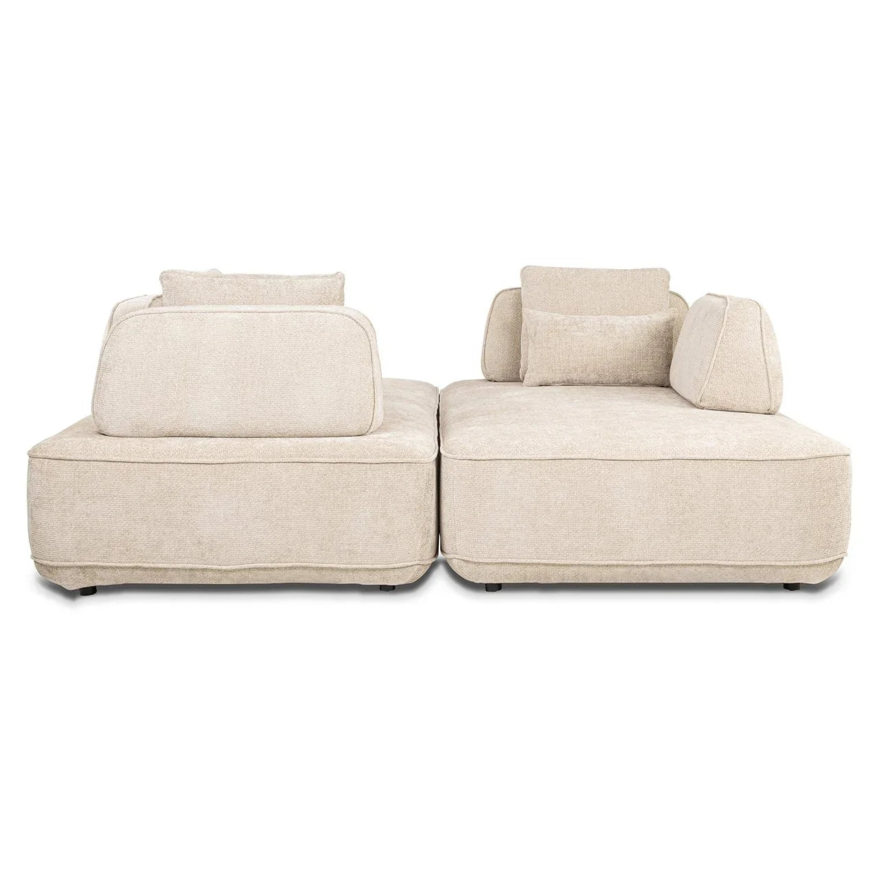 Dīvāns Tudor ar noņemamu atzveltni Richmond Interiors 80/318/205 cm Unicorn 11 cream - N1 Home