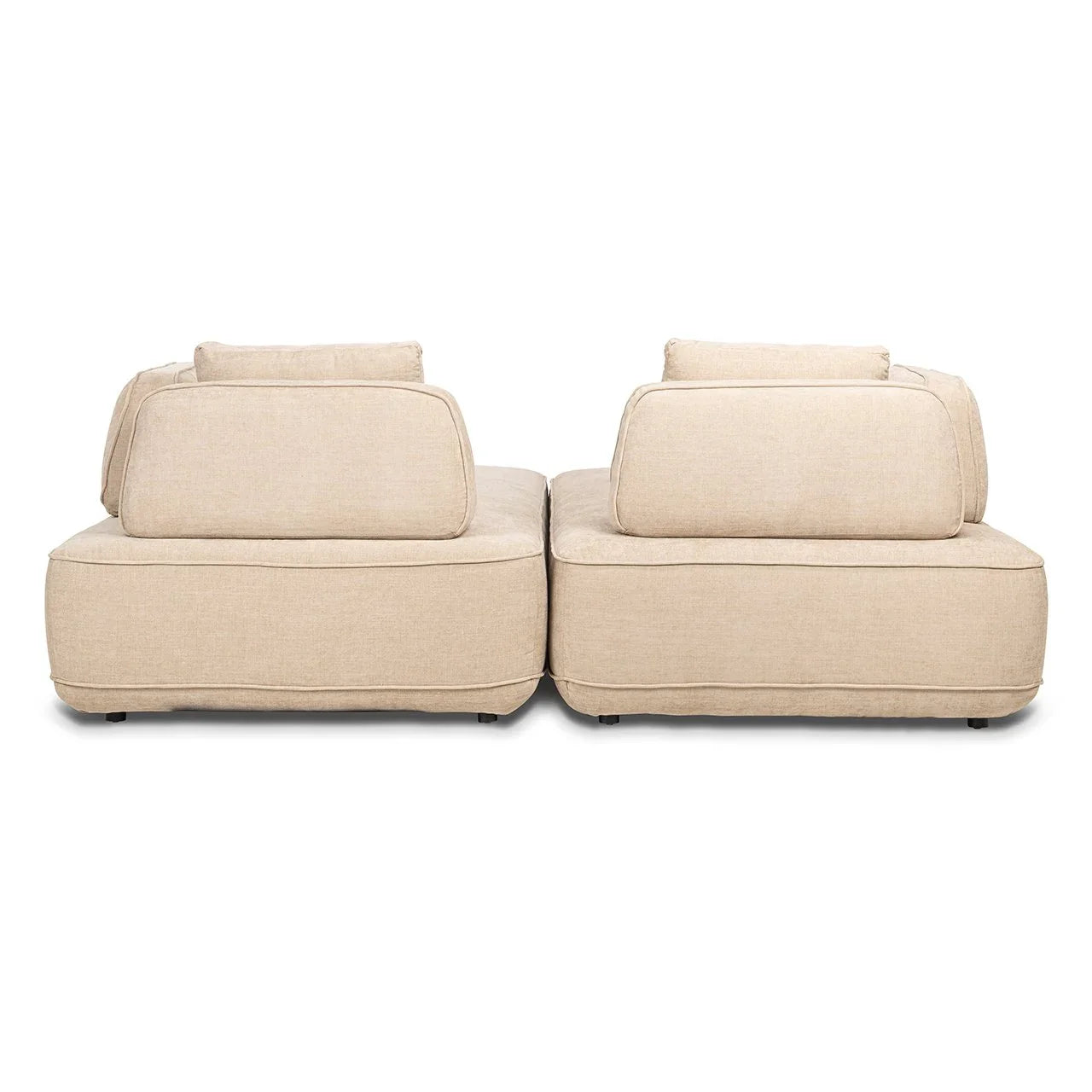 Dīvāns Tudor ar noņemamu atzveltni Richmond Interiors 80/318/205 cm Sand olympus - N1 Home