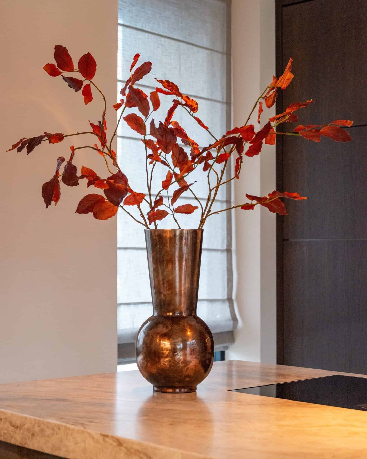 Vāze Jolise S Richmond Interiors 20,5/20,5/42 cm copper
