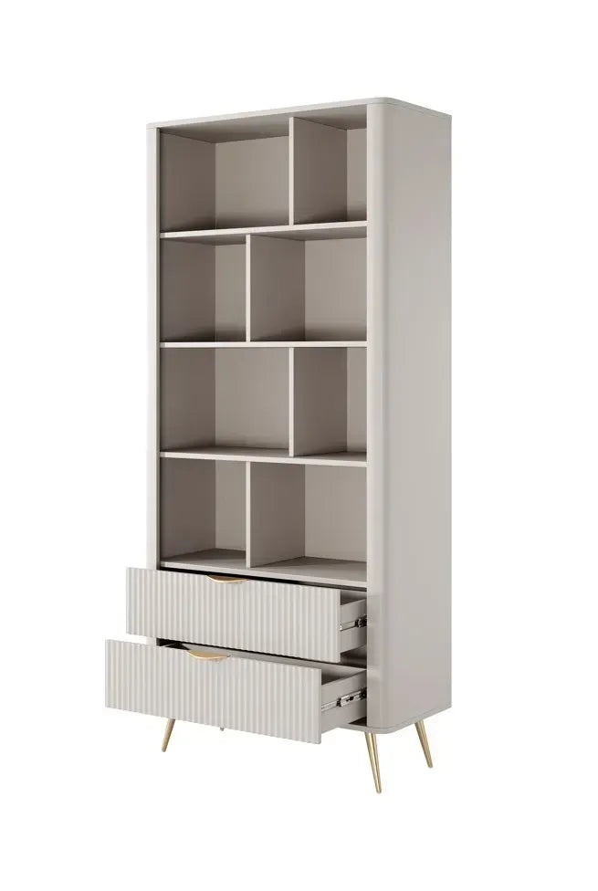 Skapis Lanti 88/193/38 cm bēšš - N1 Home