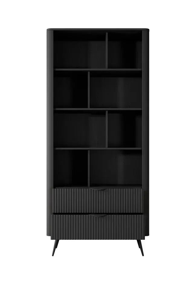 Skapis Lanti 88/193/38 cm melns - N1 Home