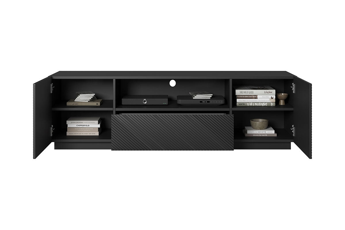 OSLO RTV kumode 167/50/40 melns - N1 Home