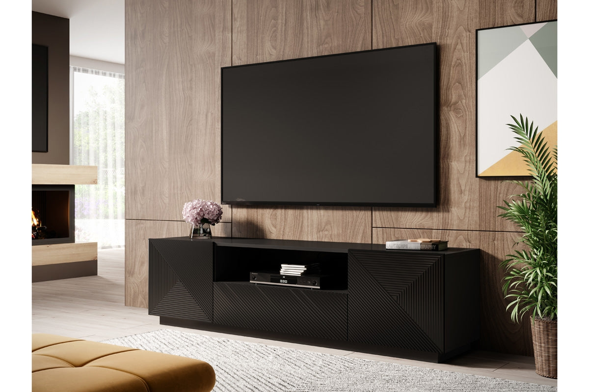 OSLO RTV kumode 167/50/40 melns - N1 Home