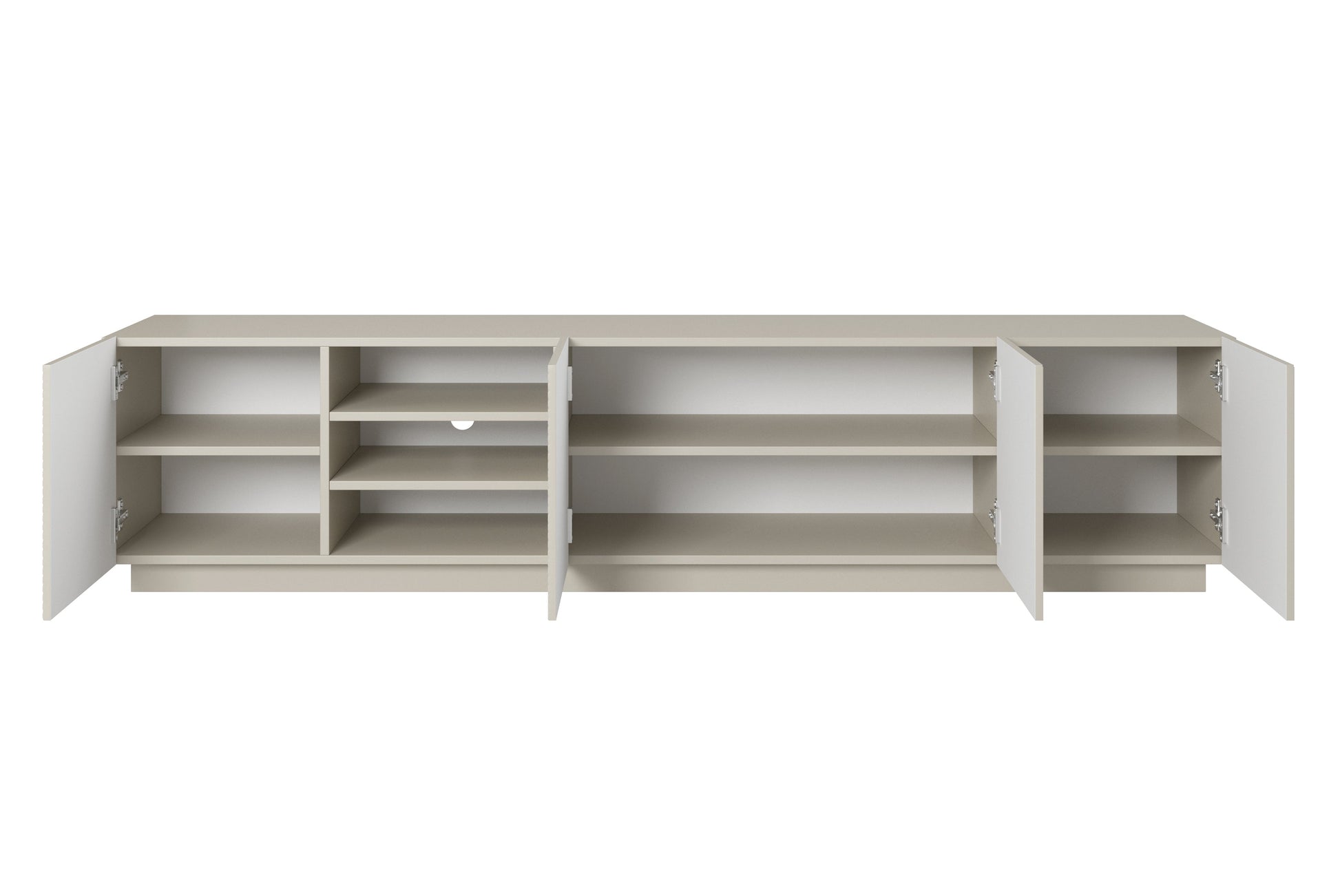 OSLO RTV kumode ar plauktiem 200/46/40 cm kašmirs - N1 Home