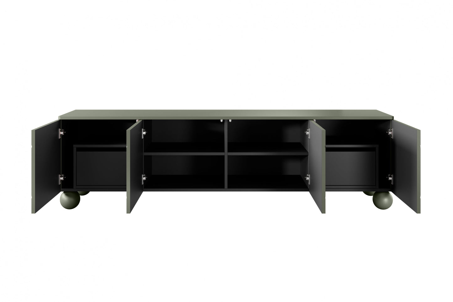 Kumode RTV BARI II ar atvilktnes  200/57/45 olives - N1 Home