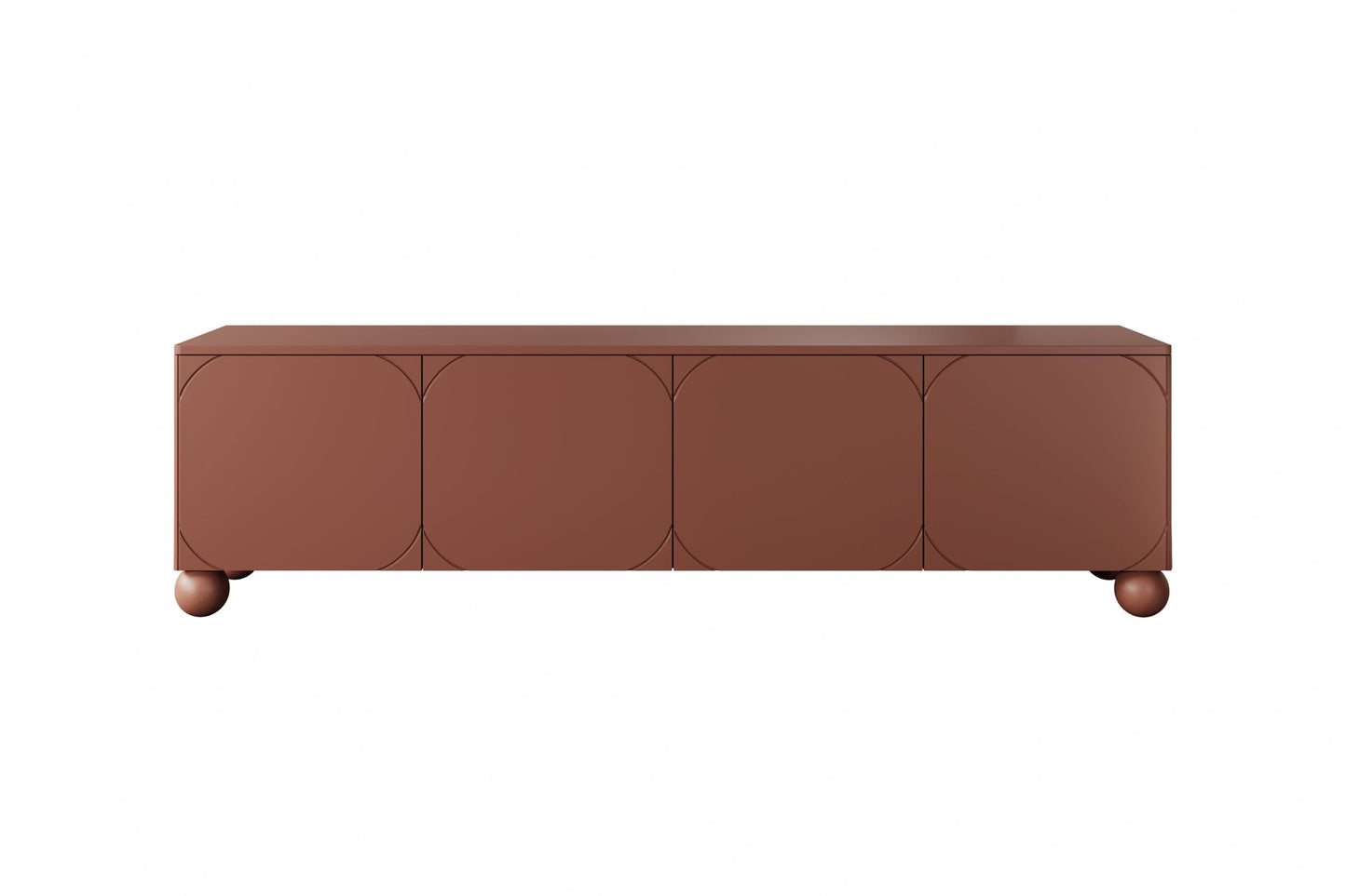 Kumode RTV BARI II ar atvilktni 200/57/45 terrakota - N1 Home