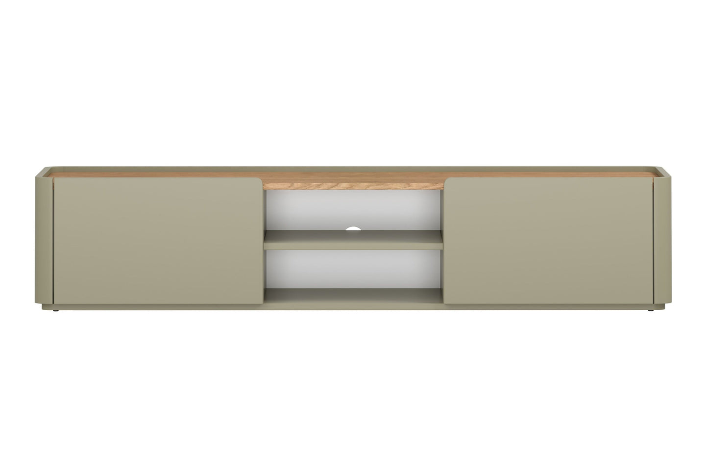 TV skapis Elva 170/35.5/48 cm Eikalipts / Baltijas kāpu ozols - N1 Home