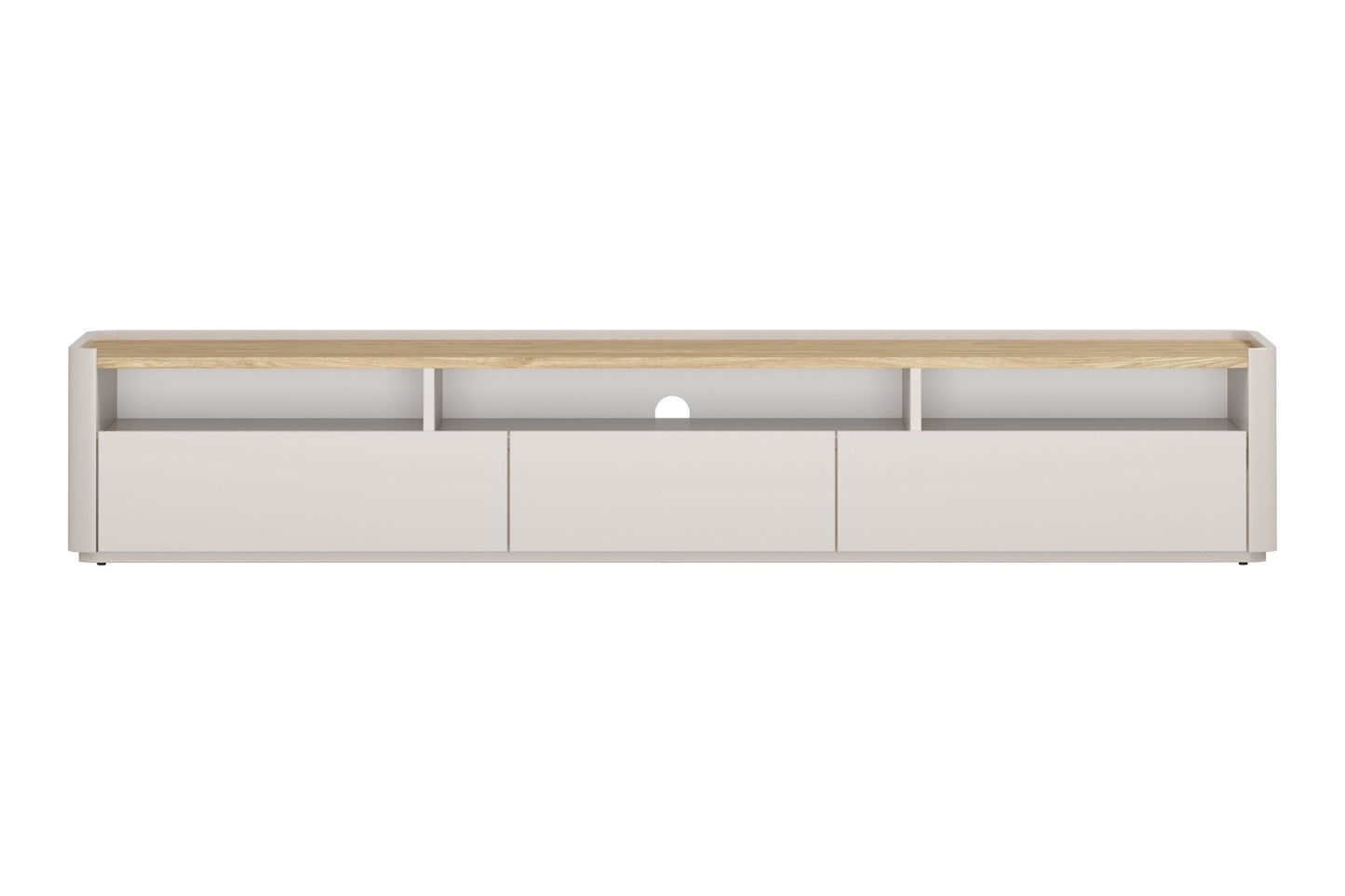 TV skapis Elva 200/35.5/48 cm Kašmirs / Eļļots ozols - N1 Home