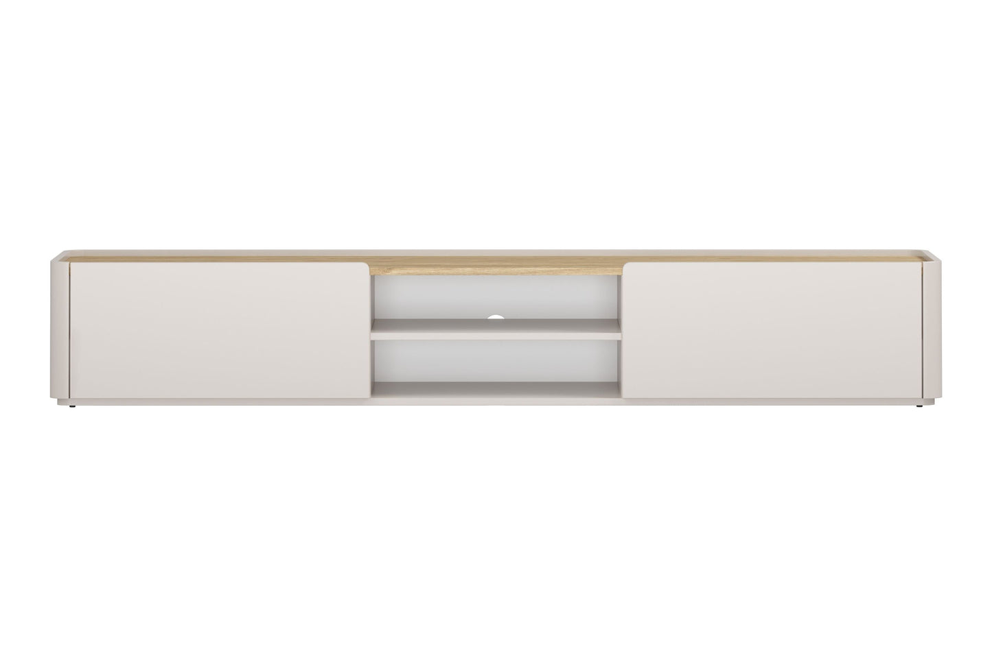 TV skapis Elva 220/35.5/48 Kašmirs / Eļļots ozols - N1 Home