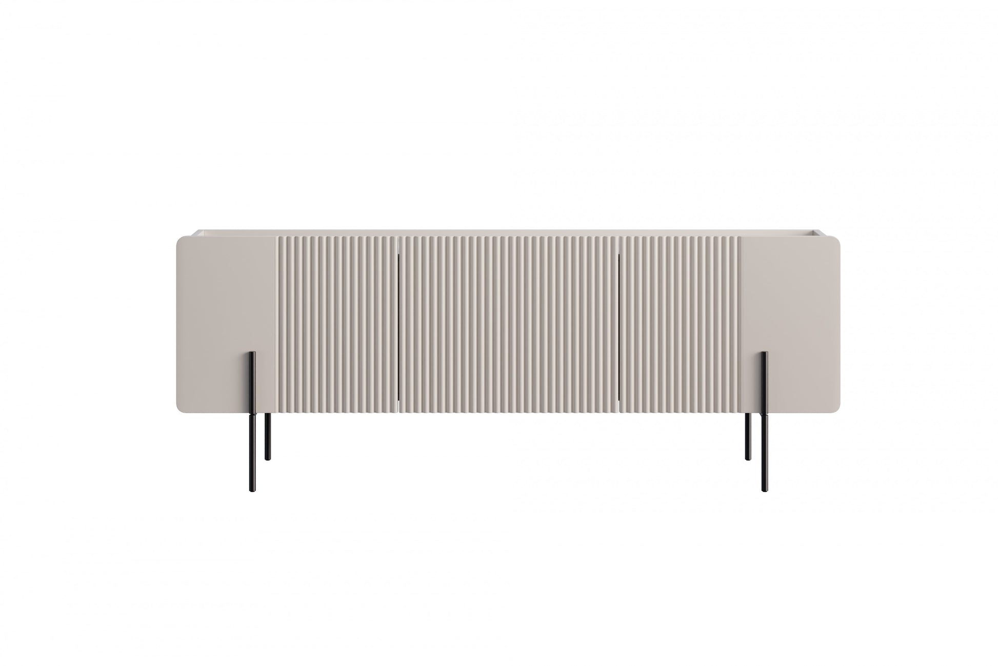 RTV skapis Dersi 200/57/42 cm kamirs/melns - N1 Home
