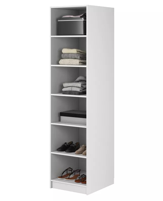 MEFRA Viendurvju skapis 50 cm, balts - N1 Home