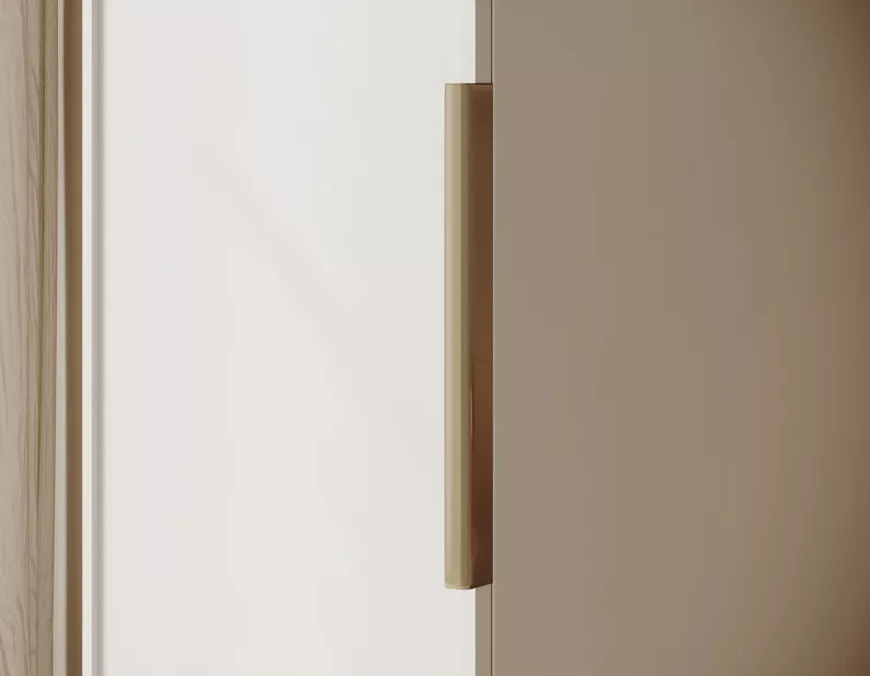 MEFRA Viendurvju skapis 50 cm, balts - N1 Home