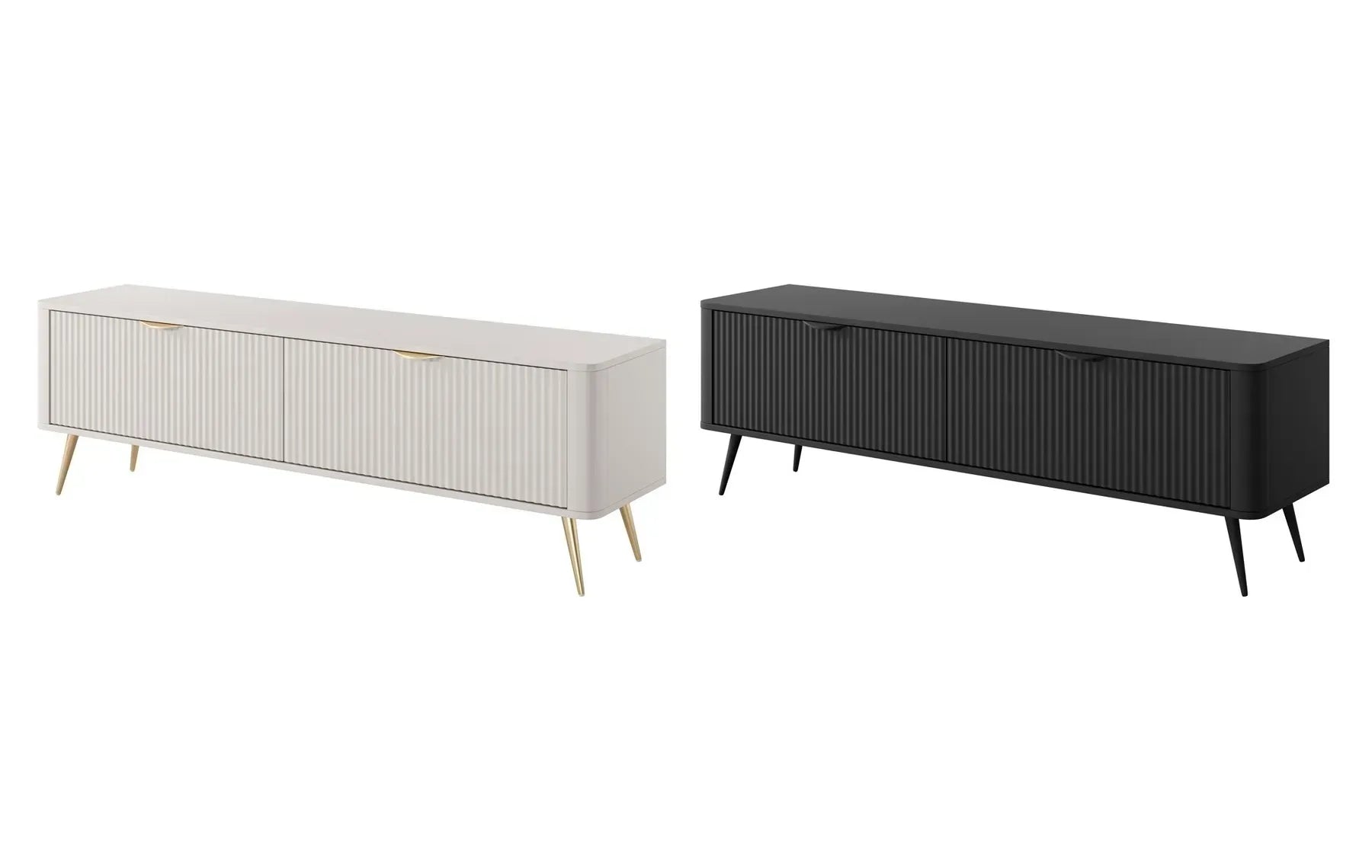 TV skapis Lanti 163/51/38 cm melns - N1 Home