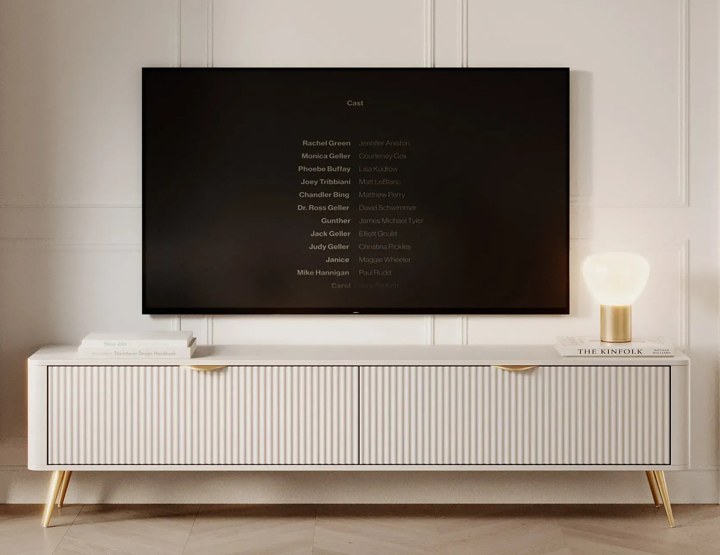 TV skapis Lanti 200/51/38 cm bēšš - N1 Home